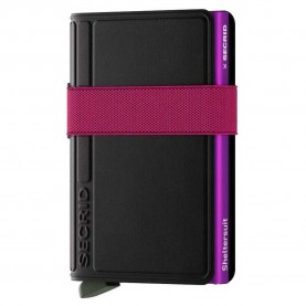 портфейли,и,портмонета,secrid,bandwallet,tpu,leather,wallet,sheltersuit,black,fuchsia