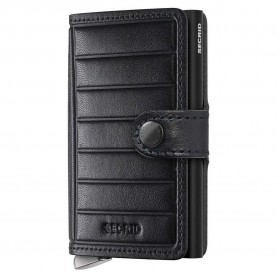 портфейли,и,портмонета,secrid,miniwallet,emboss,lines,leather,wallet,black+