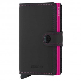 портфейли,и,портмонета,secrid,miniwallet,matte,leather,wallet,black,&,fuchsia