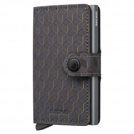 портфейли,и,портмонета,secrid,miniwallet,optical,leather,wallet,grey,yellow