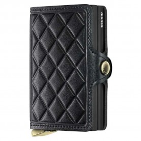 портфейли,и,портмонета,secrid,twinwallet,emboss,diamond,leather,wallet,black+
