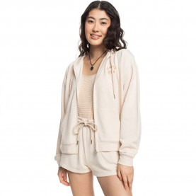 Блуза Roxy Surfing Bydayla full zip sweatshirt refurbished - Tapioca блуза,дамски,блузи,roxy,surfing,bydayla,full,zip,sweatshirt,refurbished,tapioca