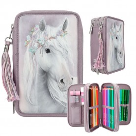 ученически,принадлежности,miss,melody,fantasy,house,0413126,pencil,case,multicolor
