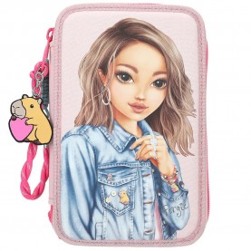 канцеларски,принадлежности,topmodel,capybara,pencil,case,pink