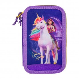 ученически,принадлежности,stor,unicorn,academy,pencil,case,pink,blue