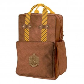 Раница Cerdá Harry Potter Casual Fashion Leatherette Hufflepuff backpack - Multicolor раница,раници,cerdá,harry,potter,casual,fashion,leatherette,hufflepuff,backpack,multicolor