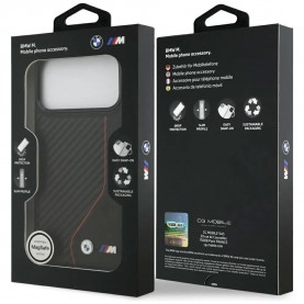 други,аксесоари,bmw,m,carbon,line,&,logo,magsafe,iphone,17,pro,max,phone,case,black,(red)