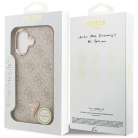 други,аксесоари,guess,4g,triangle,logo,magsafe,iphone,17,phone,case,pink,(pink,gold)