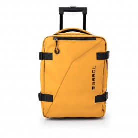 раница,раници,gabol,canada,24l,wheeled,underseat,backpack,yellow,(mustard)