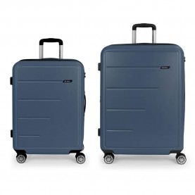 Gabol Future Plus Spinner Expandable 176L trolley bag 2 units - Blue (Navy Blue) куфари,gabol,future,plus,spinner,expandable,176l,trolley,bag,2,units,blue,(navy,blue)