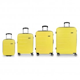 Gabol Future Plus Spinner Expandable 240L trolley bag 4 units - Yellow (Yellow) куфари,gabol,future,plus,spinner,expandable,240l,trolley,bag,4,units,yellow,(yellow)