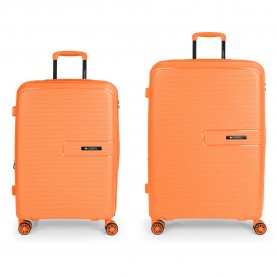 Gabol Steady Spinner Expandable 157L trolley bag 2 units - Orange (Orange) куфари,gabol,steady,spinner,expandable,157l,trolley,bag,2,units,orange,(orange)