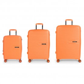 Gabol Steady Spinner Expandable 195L trolley bag 3 units - Orange (Orange) куфари,gabol,steady,spinner,expandable,195l,trolley,bag,3,units,orange,(orange)