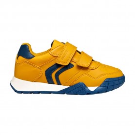 Маратонки Geox Rann-E A trainers - Yellow (Yellow / Navy) маратонки,мъжки,маратонки,дамски,маратонки,geox,rann,e,a,trainers,yellow,(yellow,navy)