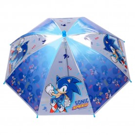 Чадър Vadobag Sonic the Hedgehog Rainy Days umbrella - Blue (Blue) чадър,чадъри,vadobag,sonic,the,hedgehog,rainy,days,umbrella,blue,(blue)