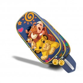 ученически,принадлежности,karactermania,disney,lion,king,friends,pencil,case,blue