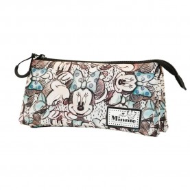ученически,принадлежности,karactermania,disney,minnie,mouse,drawing,pencil,case,grey