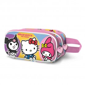 ученически,принадлежности,karactermania,hello,kitty,happy,pencil,case,pink