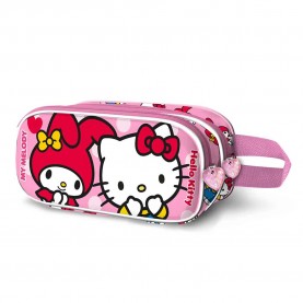 ученически,принадлежности,karactermania,hello,kitty,lovely,pencil,case,pink