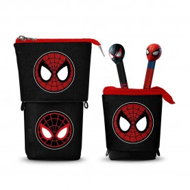 ученически,принадлежности,karactermania,marvel,spiderman,peter,pencil,case,red