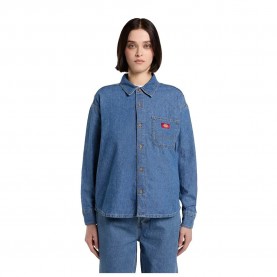 риза,с,дълъг,ръкав,дамски,ризи,dickies,lightweight,denim,long,sleeve,shirt,blue,(classic,blue)