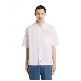 риза,с,къс,ръкав,дамски,ризи,мъжки,ризи,dickies,venedocia,stripe,short,sleeve,shirt,white,(white)