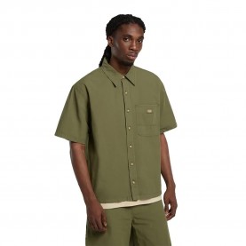риза,с,къс,ръкав,дамски,ризи,мъжки,ризи,dickies,vernal,short,sleeve,shirt,green,(cypress)