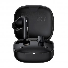 слушалки,слушалки,baseus,bowie,e19,wireless,earphones,black