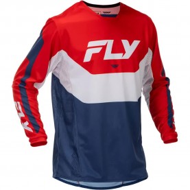 блуза,с,дълъг,ръкав,мъжки,тениски,дамски,тениски,fly,racing,kinetic,long,sleeve,jersey,red,blue,(blue,red,white)