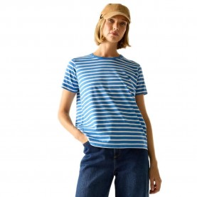 тениска,мъжки,тениски,дамски,тениски,regatta,bayletta,short,sleeve,t,shirt,blue,(sonic,blue,white,stripe)