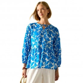 дамски,блузи,regatta,primden,long,sleeve,blouse,blue,(fleur,bloom)