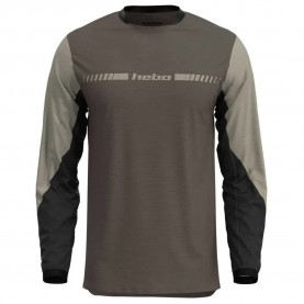Блуза с дълъг ръкав Hebo Tech long sleeve jersey - Brown (Brown) блуза,с,дълъг,ръкав,мъжки,тениски,дамски,тениски,hebo,tech,long,sleeve,jersey,brown,(brown)