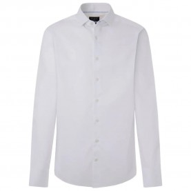 Риза с дълъг ръкав Hackett Magic long sleeve shirt refurbished - White (White) риза,с,дълъг,ръкав,мъжки,ризи,hackett,magic,long,sleeve,shirt,refurbished,white,(white)