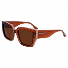 Слънчеви очила Karl lagerfeld KL6143S N woman sunglasses - Brown (Light Brown) слънчеви,очила,слънчеви,очила,karl,lagerfeld,kl6143s,n,woman,sunglasses,brown,(light,brown)