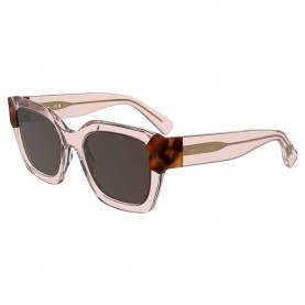 Слънчеви очила Longchamp LO771S N woman sunglasses - Beige (Transparent Rose / Rose Havana) слънчеви,очила,слънчеви,очила,longchamp,lo771s,n,woman,sunglasses,beige,(transparent,rose,rose,havana)