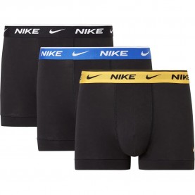 Боксерки Nike Boxers 3 units - Black (Black / Gold Wb / Royal Wb / Black Wb) боксерки,мъжко,бельо,nike,boxers,3,units,black,(black,gold,wb,royal,wb,black,wb)