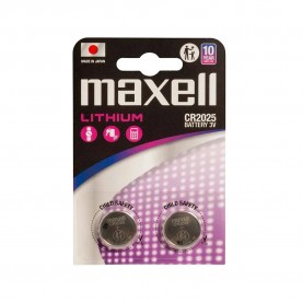 батерии,maxell,cr2025,b2,mxl,button,battery,2,units,black