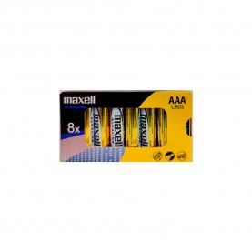 батерии,maxell,lr03,box8,mxl,alkaline,battery,8,units,black