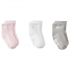 Чорапи Nike Verbiage Gripper socks 3 pairs - Multicolor (Pink Foam) чорапи,мъжки,чорапи,дамски,чорапи,nike,verbiage,gripper,socks,3,pairs,multicolor,(pink,foam)
