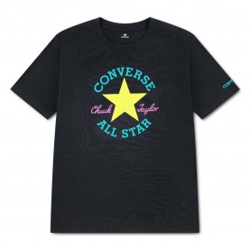 Детска тениска Converse kids Cnvb Dissected Chuck Patch short sleeve T-shirt - Black (Black / Neon Mantis) детска,тениска,мъжки,тениски,дамски,тениски,converse,kids,cnvb,dissected,chuck,patch,short,sleeve,t,shirt,black,(black,neon,mantis)