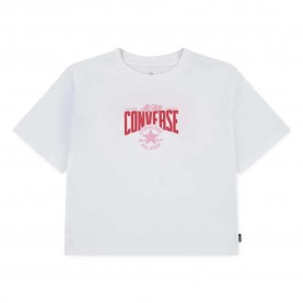 Детска тениска Converse kids Multi Hit Gfx Boxy short sleeve T-shirt - White (White) детска,тениска,мъжки,тениски,дамски,тениски,converse,kids,multi,hit,gfx,boxy,short,sleeve,t,shirt,white,(white)