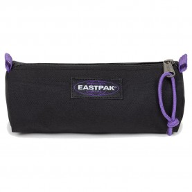 Eastpak Benchmark Single pencil case - Black (Kontrast Vineyard) канцеларски,принадлежности,eastpak,benchmark,single,pencil,case,black,(kontrast,vineyard)