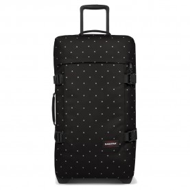 куфари,eastpak,tranverz,m,78l,trolley,bag,black,(dots,black,silver)