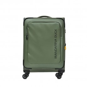 Mandarina duck Eco coated medium exp trolley bag - Green (Pine Green) куфари,mandarina,duck,eco,coated,medium,exp,trolley,bag,green,(pine,green)