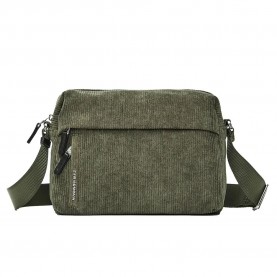 Mandarina duck Hunter velvet medium okt19 crossbody - Green (Pirite) чанти,за,през,рамо,mandarina,duck,hunter,velvet,medium,okt19,crossbody,green,(pirite)