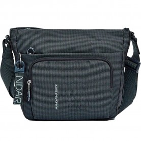Mandarina duck Md20 medium qmt43 crossbody - Black (Scarab) всички,чанти,mandarina,duck,md20,medium,qmt43,crossbody,black,(scarab)