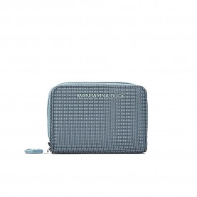 портфейли,и,портмонета,mandarina,duck,md20,small,zip,wallet,blue,(iron)