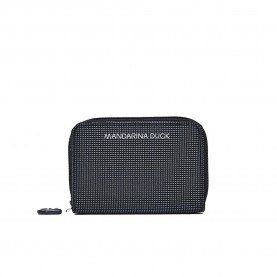 портфейли,и,портмонета,mandarina,duck,md20,small,zip,wallet,black,(scarab)