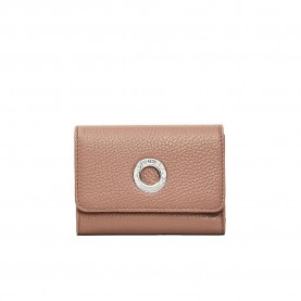 портфейли,и,портмонета,mandarina,duck,mellow,leather,trifold,wallet,winter,rose