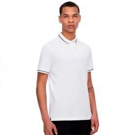 Armani ZJ5DZ short sleeve polo - White (White) дамски,блузи,с,яка,мъжки,блузи,с,яка,armani,zj5dz,short,sleeve,polo,white,(white)